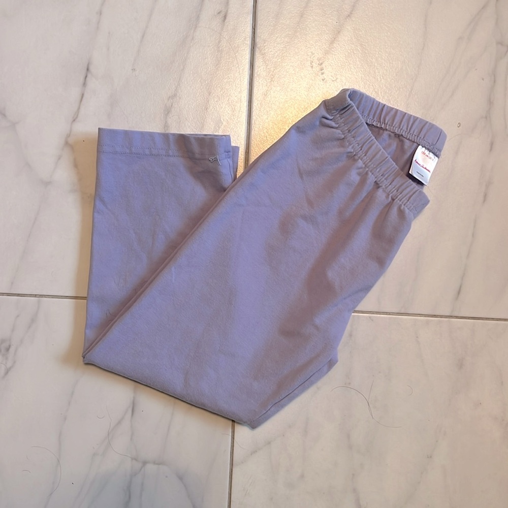 Hanna Andersson Girls Capris - Lilac/lavender color, size 12